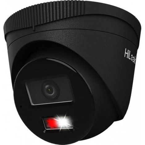 Cámara IP domo Hilook IPC-T260HA-LU negra de 6 MP con luz híbrida inteligente