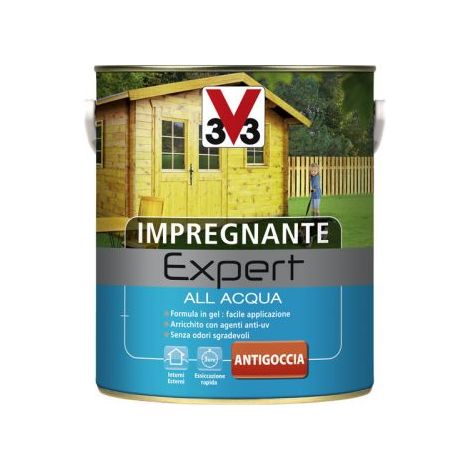 V33 IMPREGNANTE EXPERT ACQUA NOCE CHIARO 2,5L - 1 pezzo