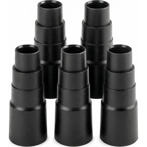 5 Pcs Adaptateur Tuyau Aspirateur 21-35 mm Diamètre Intérieur pour Aspirateur Meuleuse Ponceuse Scie Sauteuse (1/5)