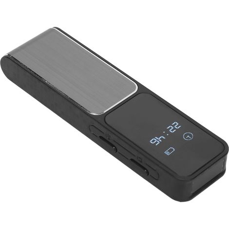 Mini caméra 1080p avec réduction de bruit et activation vocale, enregistreur vocal compact pour réunions scolaires, 8 g. (1/5)