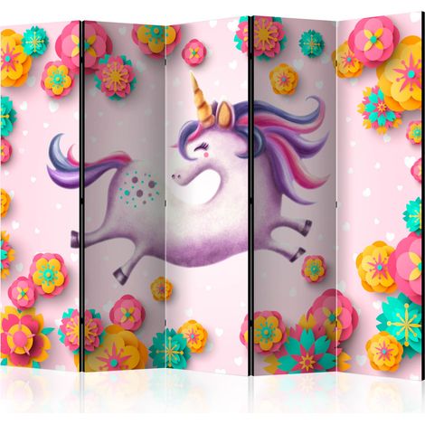 Paravento - Lithe Unicorn II [Room Dividers] - 225x172 (1/4)