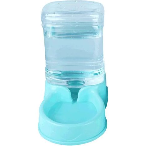 Distributeur automatique d'aliments pour animaux de compagnie pour chiens et chats, matériau PP de 3,8 L, bol d'eau et d'aliments pour grands animaux de compagnie. (1/4)