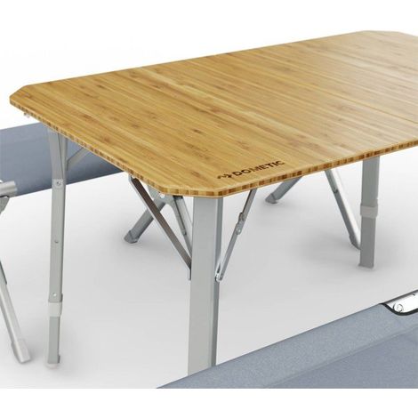 Table de camping - DOMETIC - Compact Camp Table Bamboo - Pliable - Bambou - Aluminium (1/5)