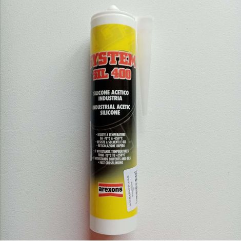 SIGILLANTE SILICONICO SIL400 TRASPARENTE 310 ML (1/6)