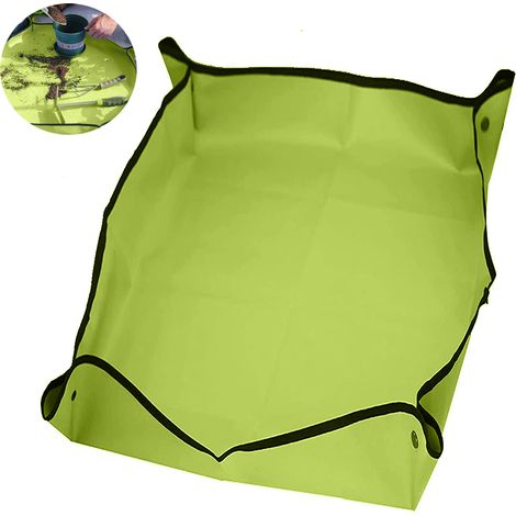 Tapis De Jardinage - 75 X 75 Cm - Imperméable - Pour Rempotage Et Entretien De Plantes D'intérieur - 1 Pièce (1/5)