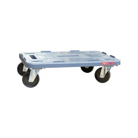 Plateau roulant polypropylène renforcé avec rebords 600 x 400 mm 500 kg - FIMM - 865007660 (1/2)