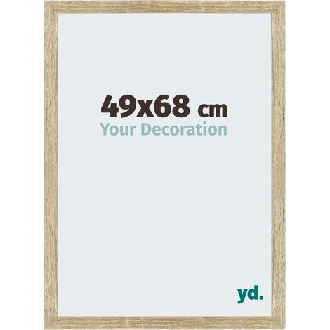 Cadre Puzzle 49x68 cm - Chêne Sonoma - MDF - Mura. (1/5)