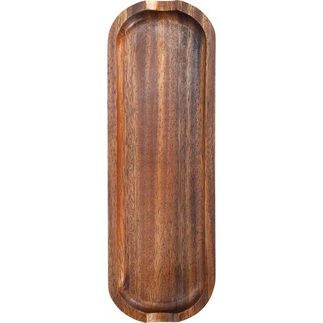 Bac de Rangement pour Spatules en Teck - Support de Cuisine Alimentaire pour Pelle et Ustensiles (1/5)