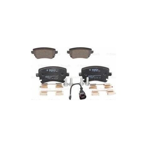 Bosch BP1018 Plaquettes de frein  - arrière - ECE-R90 - 1 jeu de 4 plaquettes (1/2)