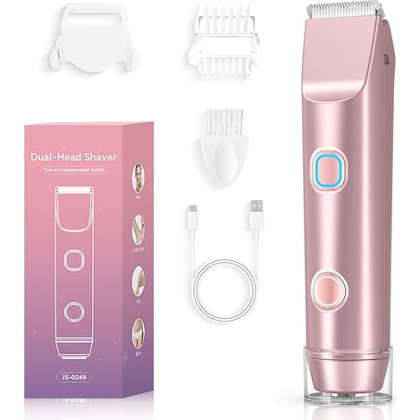 Rasoir électrique 2 en 1 pour femme avec USB-C et tête étanche (1/5)