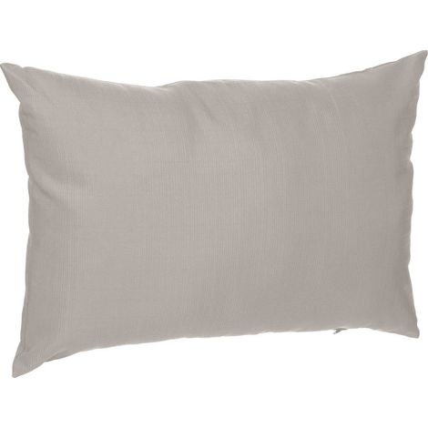 Cuscino da esterno korai tortora 30x50cm in poliestere - Hespéride