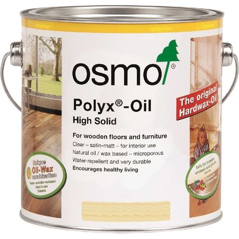 Osmo Polyx Hard Wax Oil - Clear - Gloss - 125ml