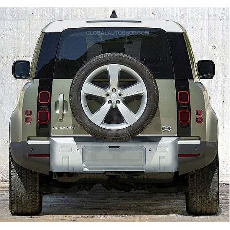 Land Rover Defender - Moldura cromada de la tapa del maletero (1/3)