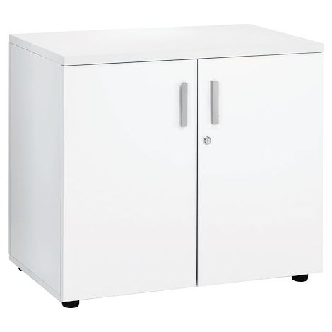Armoire basse blanche Exprim - Maxiburo (1/3)