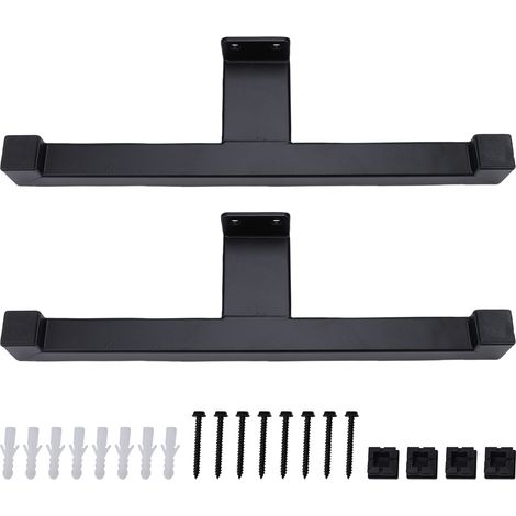 Lot de 2 supports de souffleur de feuilles pour sac à dos, support robuste d'une capacité de 250 lb, organisation de rangement de garage mural pour pulvérisateur, tronçonneuse 2 pièces (1/5)