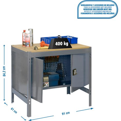 Simonrack Werkbank Simonrack grau robust
