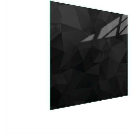GLASSCHUTZPLATTE FÜR HERD 50x52 SCHWARZ (1/5)