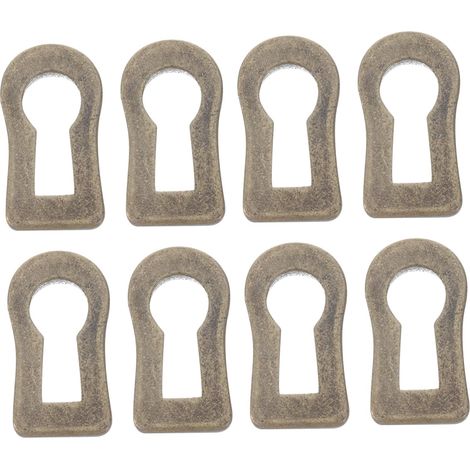 Uonlytech Lot de 10 plaques décoratives antiques pour serrures (1/5)