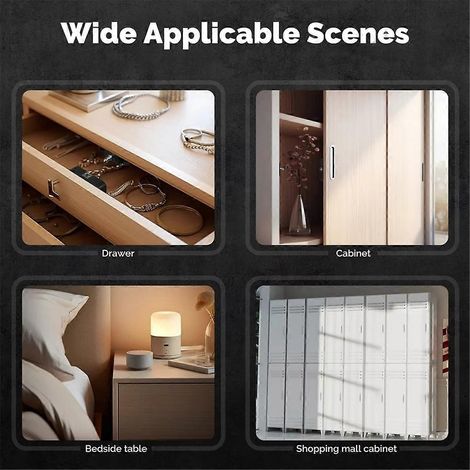 Serrure Bluetooth Tuya pour armoire en bois avec carte à puce et application de contrôle (1/5)
