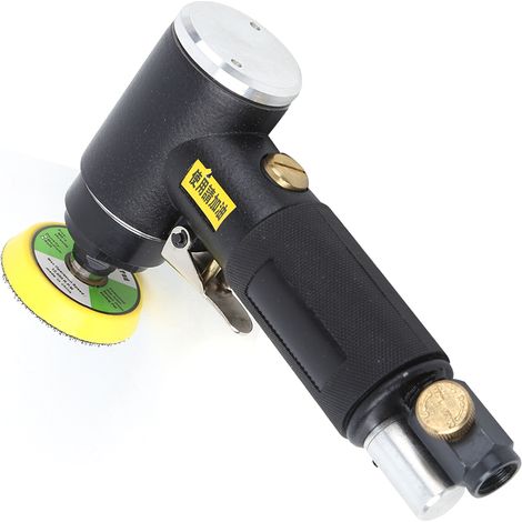 Ponceuse pneumatique excentrique 2" 3" mini polisseuse à air avec disques abrasifs YC-2612 (1/5)