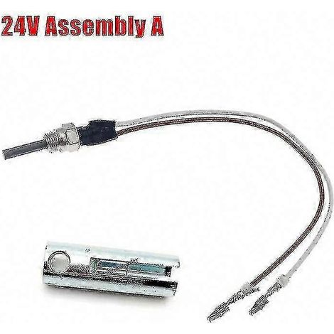 Bougie de préchauffage céramique 12V/24V pour chauffage Eberspacher Hydronic D4WSC D5WSC, kit avec joints, crépine et clé 252106011000 (1/5)