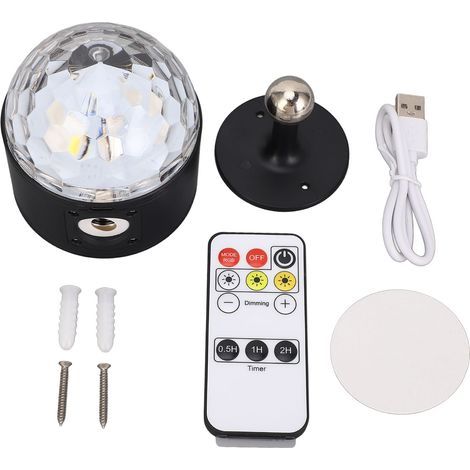 2-Light, 3-Color Wall Light with Adjustable Temperature, Remote Control, Rechargeable Mounted Lamp for Bedroom and Living Room (1/5)