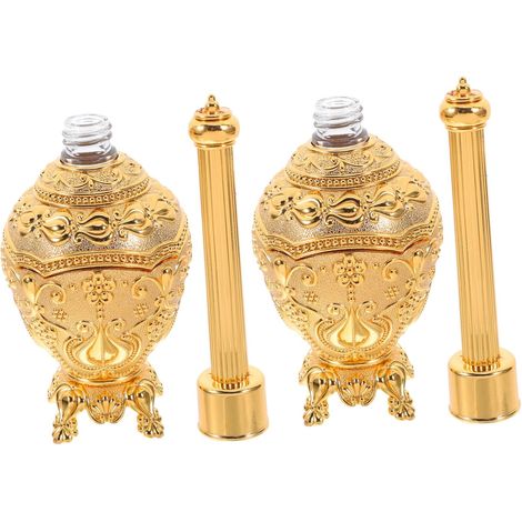 Lot De 2 Bouteilles d'eau Bénite À Usage Religieux Bouteille d'eau Bénite Décorative pour Église Rechargeable Catholique (1/5)
