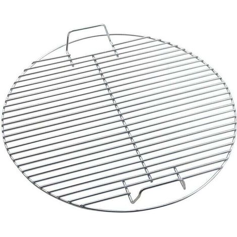 Grille de Barbecue Circulaire en Acier Inoxydable - Portable pour la Maison (44.5cm)