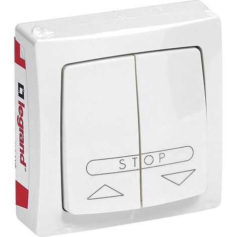 Asl Schalter für Rollladen mit Ausleger Weiß - Legrand