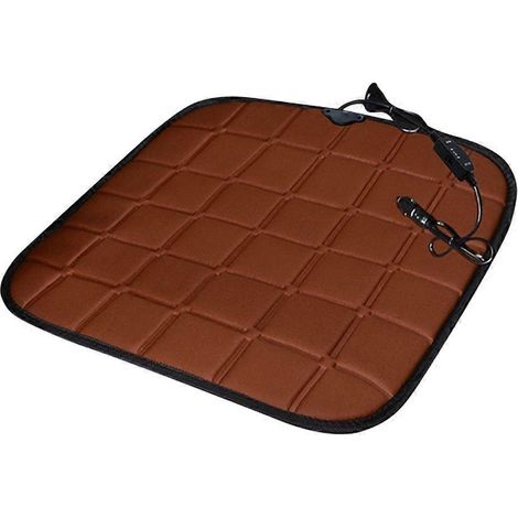 Housse chauffante d'hiver pour la maison, tapis chauffant pour siège auto, coussin chauffant (1/4)