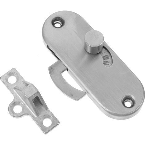 de porte coulissante avec loquet de confidentialité en acier
