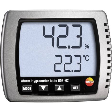 testo 608-H2 Hygromètre 2 % HR 98 % HR Affichage anti-moisissure/point de rosée