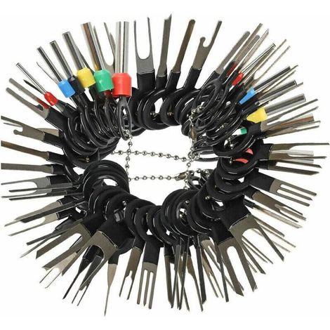 39-teiliges automatisches Crimp-Steckverbinder-Set für elektrische Leitungen mit Werkzeug zum Entfernen von Drahtklemmen, 39 Teile