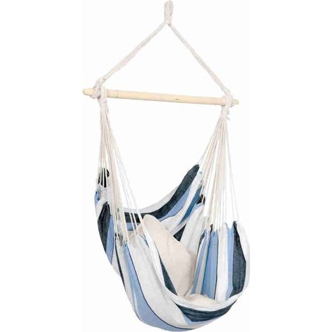 Fauteuil suspendu en coton et polyester Havanna (1/4)