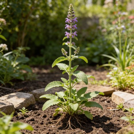 Sauge pratensis 20cm Godet 9cm - Salvia (1/4)
