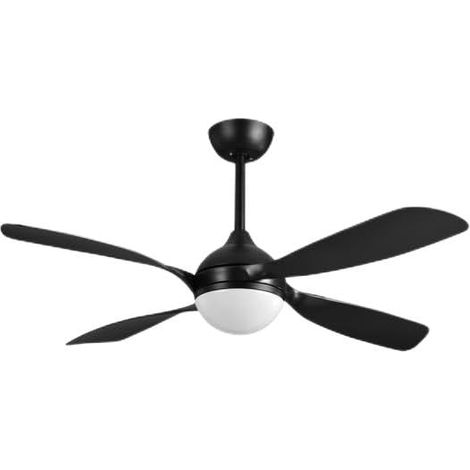 Ventilateur DC 30 W 3250 lm 132d 4 pales 3000K/4500K/6000K avec télécommande, minuterie et fonction mémoire pour une climatisation efficace.