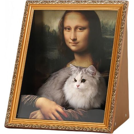 4D Oil Painting Cat Bed (1/4)