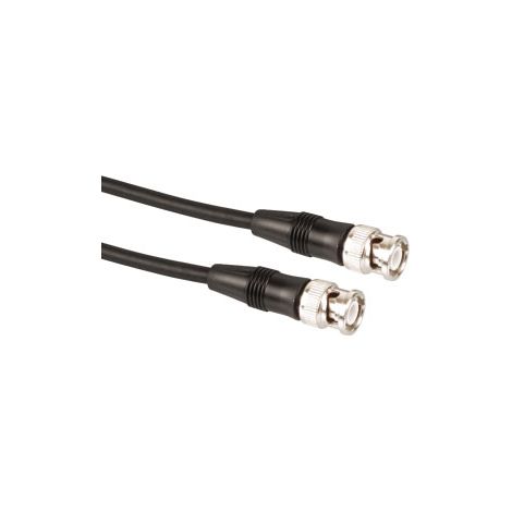 S-IMPULS Câble BNC, 1m, 50Ω, fiche/fiche, noir