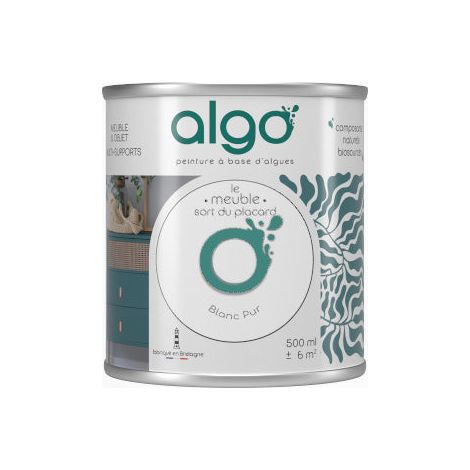 Peinture pour Meuble - Blanc Pur - 0.5L / Mat