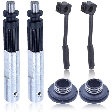 Pair Kit de Tuyau de Pompe à Huile pour Tronçonneuses Husqvarna 435,440E,445,450,450E,340,345,350 EPA, avec Engrenage à Vis Sans Fin, Piston de Pompe pour Tronçonneuse Jonsered CS2240 503 93 21 01 (1/5)