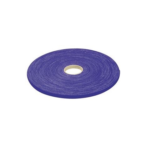 Rouleau de lien auto-agrippant 16 mm - bleu - 20 m