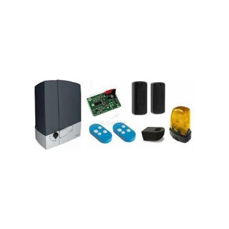 Came – Kit d'automatisation pour portail coulissant – Moteur 24 V pour vantaux jusqu'à 600 kg – Longueur maximale 18 m – Solution prête à installer