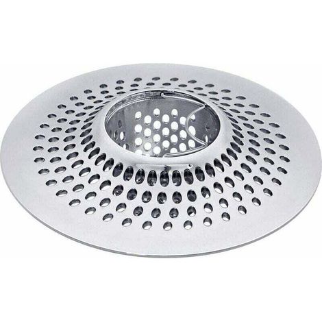 Filtre à cheveux pour baignoire et douche en acier inoxydable (1/5)
