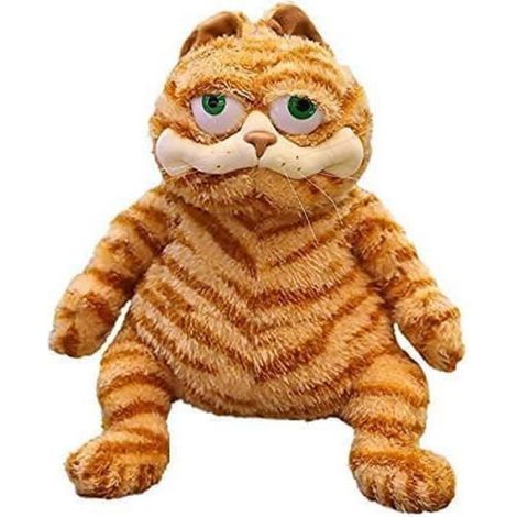 Kawaii gros chat en peluche peluche poupée drôle en peluche Garfield jouet chat dessin animé poupée enfant cadeau 30 cm (1/4)