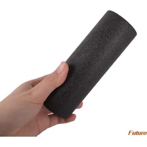 1pc 15x5.3cm EPP creux Yoga mousse rouleau Massage gymnastique Yoga exercice renforcer membres Fitness équip Negro (1/4)