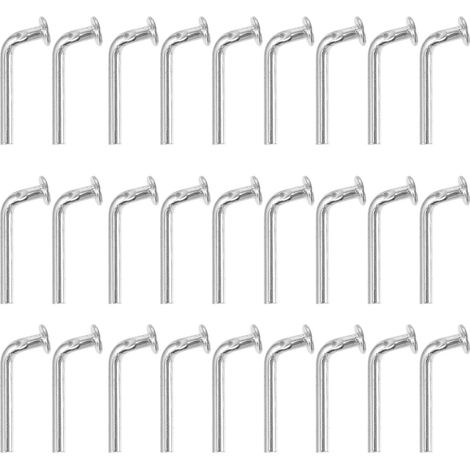 Lot de 100 étagères pour palettes Drop Pin Résistant Boulon de sécurité Étagères universelles pour Home Diy (1/5)