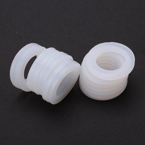 15 joints toriques pour chauffe-eau, joints plats en silicone, rondelles inodores et non toxiques (3/4) (1/5)