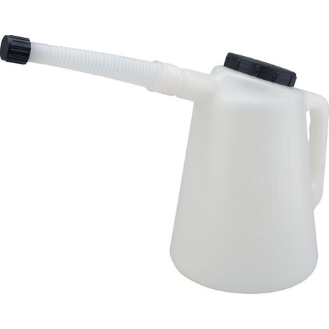 Draper 3L Graduated Fuel Measuring Jug with Clear Measurement Markings