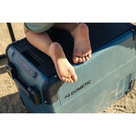 Tragbare elektrische Kühlbox - DOMETIC - CFX2 37 - Eine Kompression - 37 Liter - 12 V - 24 V - 230 V - von +20° bis -22°C - Blau (1/5)