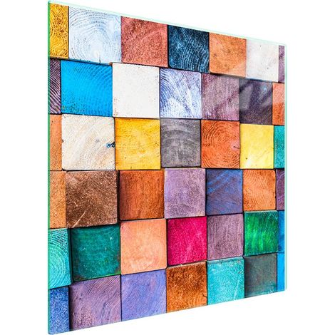 Piastra protettiva in vetro per piano cottura 50x52 Fantasia (1/5)